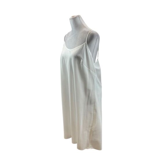 Ladies Nanette Lepore White Slip Dress Midi Size 14 - Picture 3 of 10